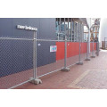 Hot DIP Galvanized or PVC Coated Chain Link Mesh Temporary with Aperture 50X50mm and 60X60mm